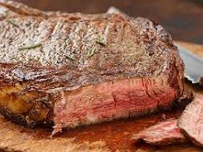 Belted Galloway Steak